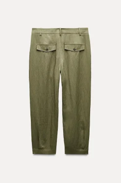 PANTALÓN BOMBACHO EFECTO ARRUGADO
