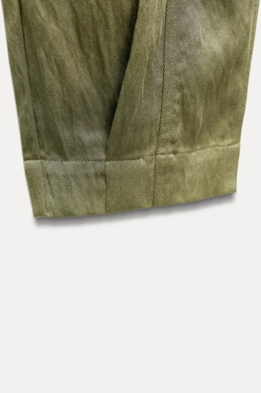 PANTALÓN BOMBACHO EFECTO ARRUGADO
