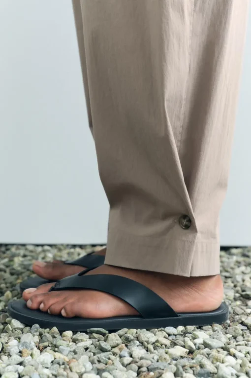 PANTALÓN BOTÓN BAJO ZW COLLECTION