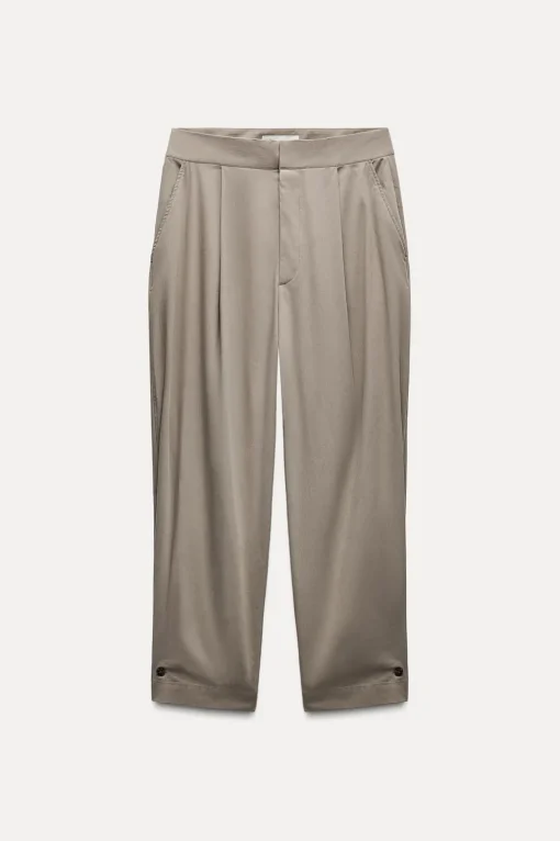 PANTALÓN BOTÓN BAJO ZW COLLECTION