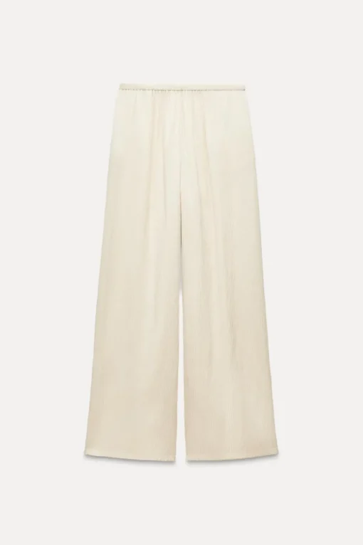PANTALÓN BRILLO EFECTO ARRUGADO