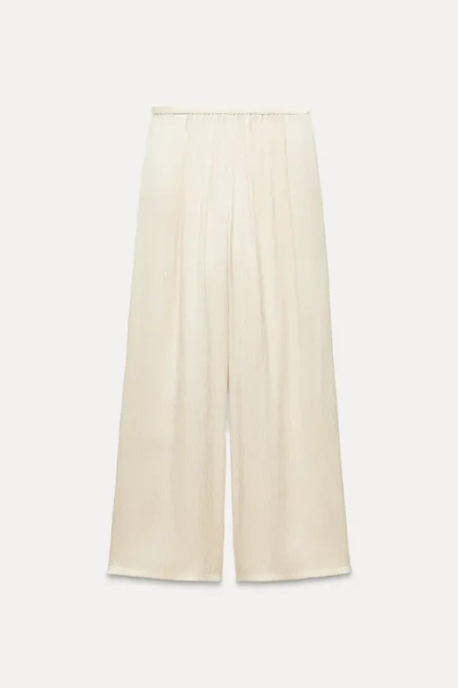 PANTALÓN BRILLO EFECTO ARRUGADO