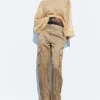 PANTALÓN CARGO ARRUGADO ZW COLLECTION