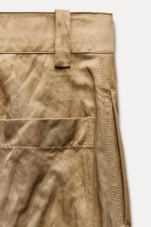 PANTALÓN CARGO ARRUGADO ZW COLLECTION