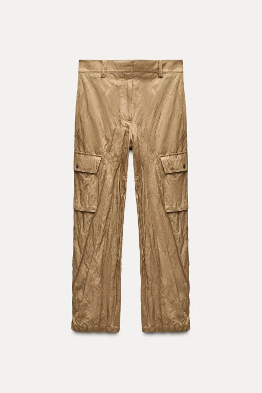 PANTALÓN CARGO ARRUGADO ZW COLLECTION