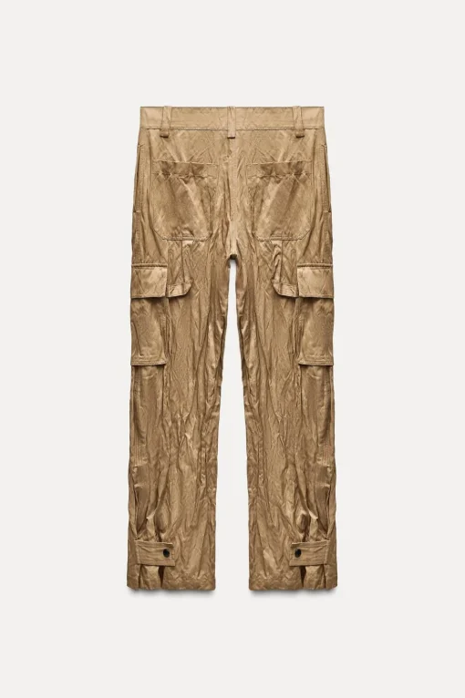 PANTALÓN CARGO ARRUGADO ZW COLLECTION