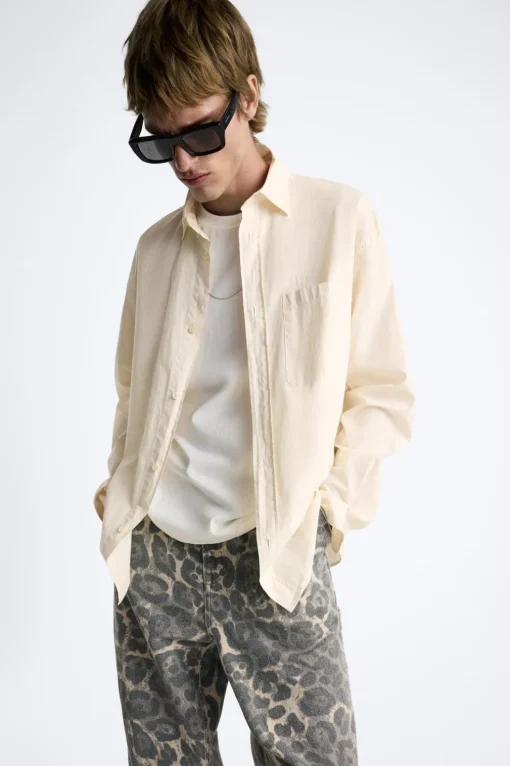 PANTALÓN CARPINTERO ESTAMPADO ANIMAL