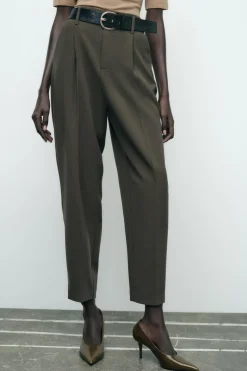 PANTALÓN CARROT CINTURÓN