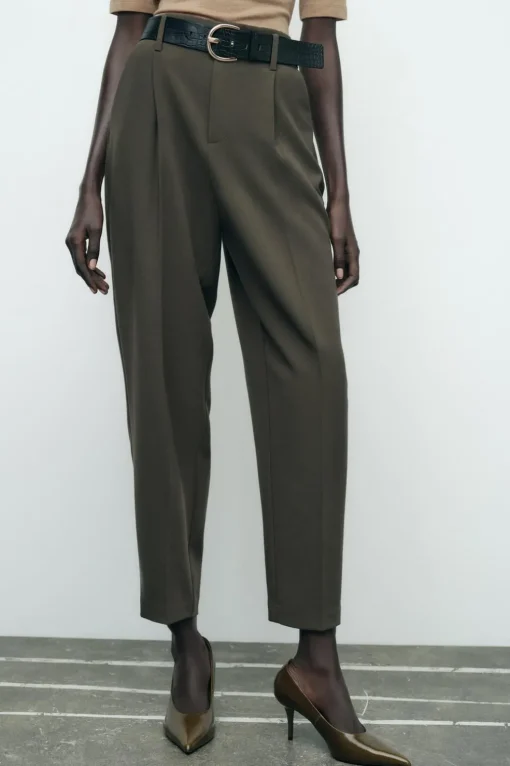 PANTALÓN CARROT CINTURÓN