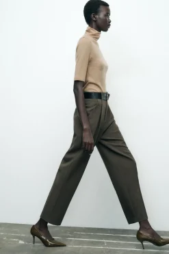 PANTALÓN CARROT CINTURÓN