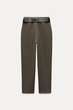PANTALÓN CARROT CINTURÓN