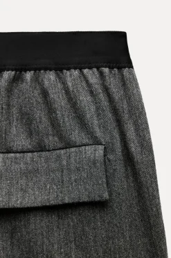 PANTALÓN CINTURA CONTRASTE ZW COLLECTION