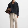 PANTALÓN CINTURA JOGGER 100% LINO