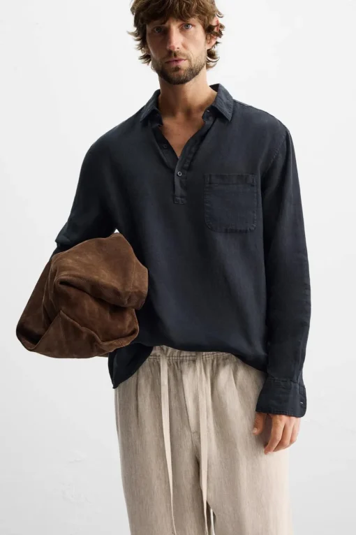 PANTALÓN CINTURA JOGGER 100% LINO