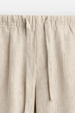 PANTALÓN CINTURA JOGGER 100% LINO