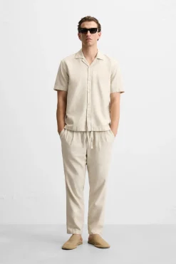 PANTALÓN CINTURA JOGGER PLIEGUES