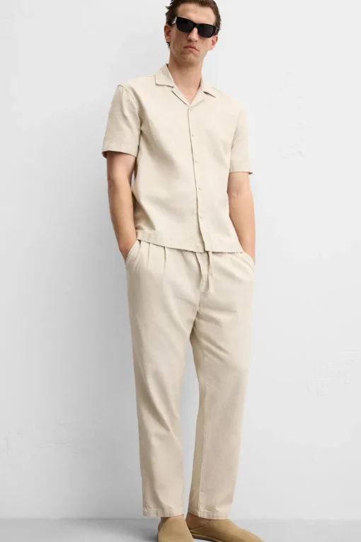 PANTALÓN CINTURA JOGGER PLIEGUES