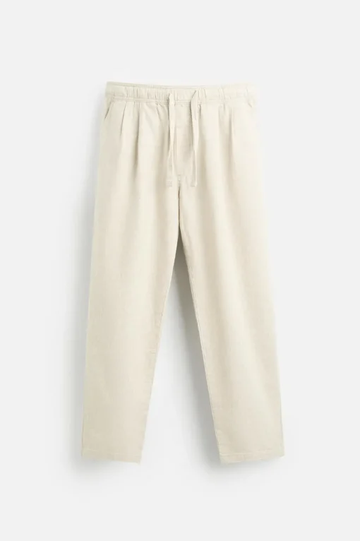 PANTALÓN CINTURA JOGGER PLIEGUES