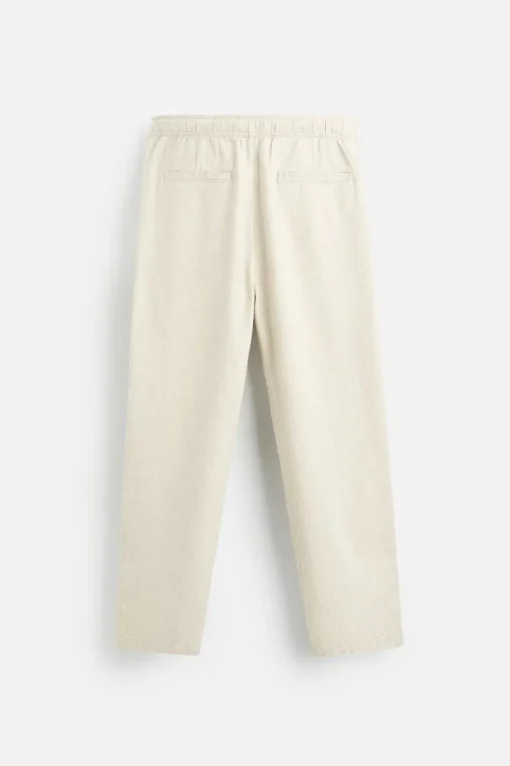 PANTALÓN CINTURA JOGGER PLIEGUES