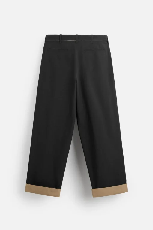 PANTALÓN CINTURÓN CONTRASTE