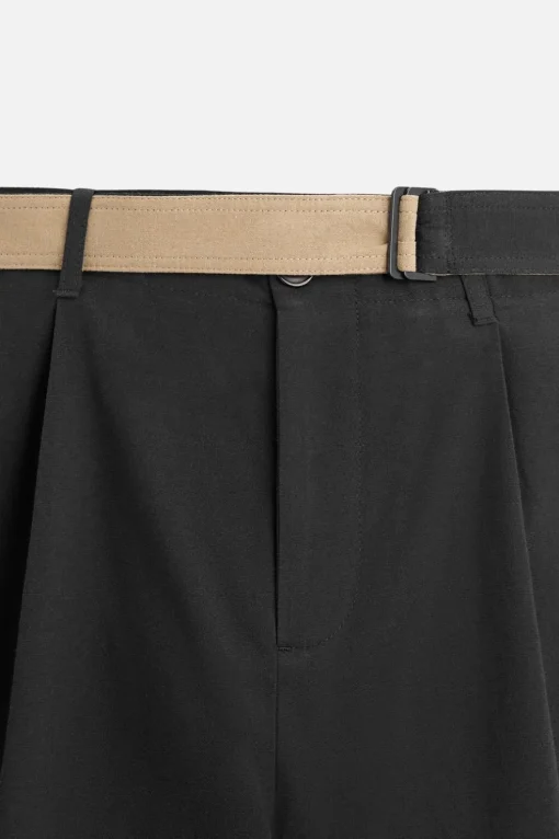 PANTALÓN CINTURÓN CONTRASTE