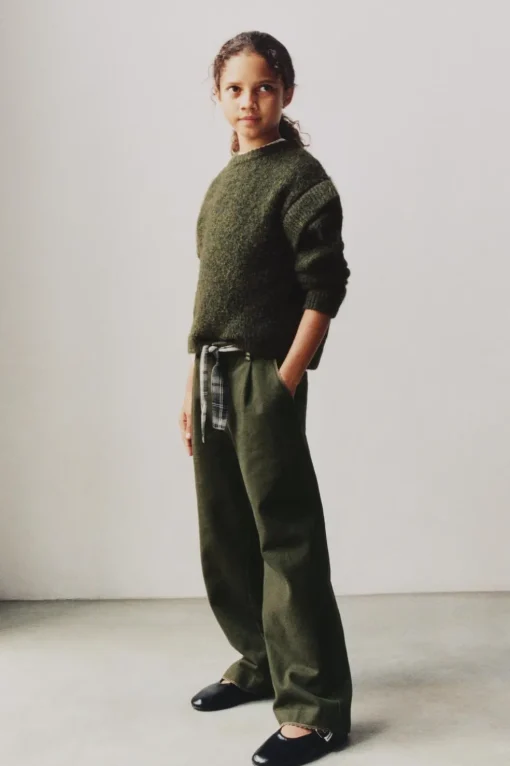 PANTALÓN CINTURÓN CUADROS