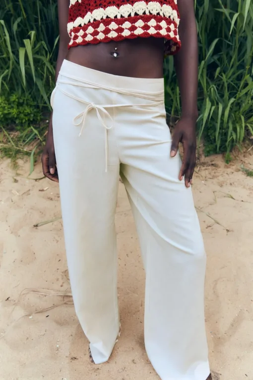 PANTALÓN CINTURÓN FULL LENGTH