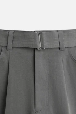 PANTALÓN CINTURÓN PLIEGUES