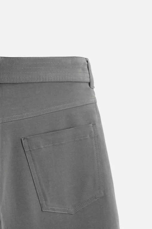 PANTALÓN CINTURÓN PLIEGUES