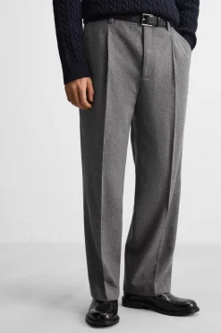 PANTALÓN CON LANA PLIEGUES