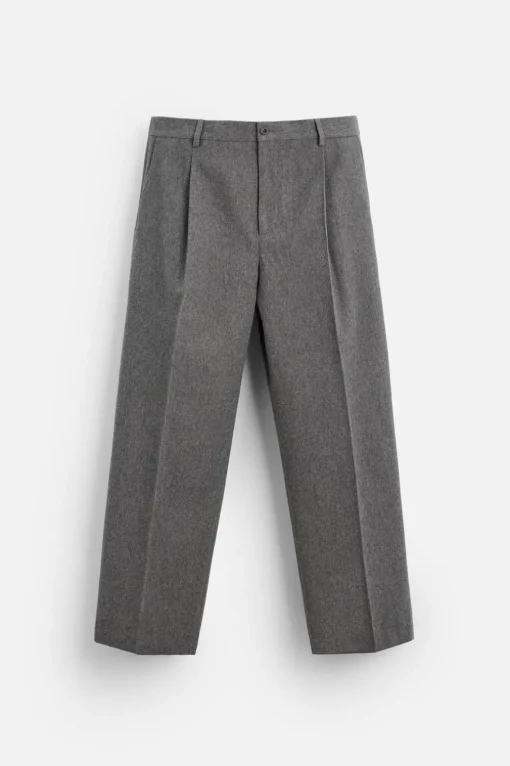 PANTALÓN CON LANA PLIEGUES