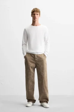 PANTALÓN COSTURAS LAVADO