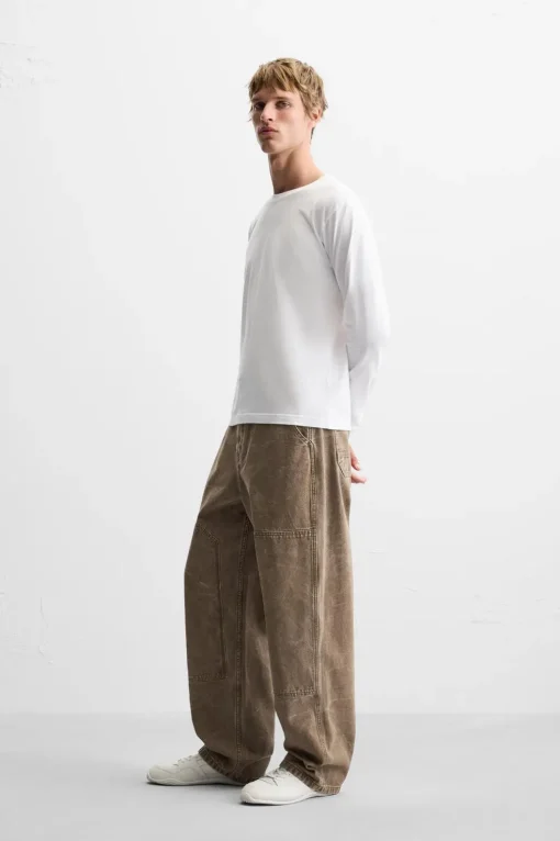 PANTALÓN COSTURAS LAVADO