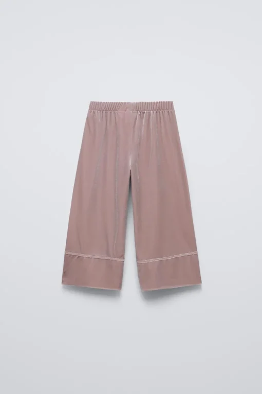 PANTALÓN CULOTTE TERCIOPELO