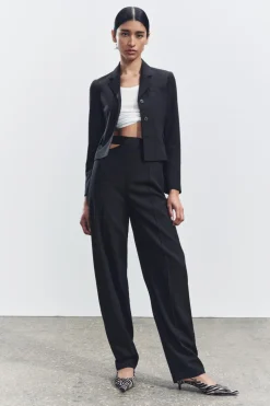 PANTALÓN CUT OUT CON LANA ZW COLLECTION