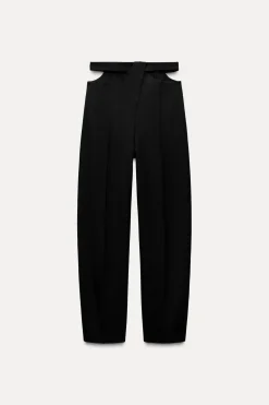 PANTALÓN CUT OUT CON LANA ZW COLLECTION
