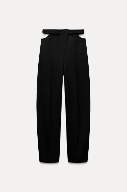 PANTALÓN CUT OUT CON LANA ZW COLLECTION