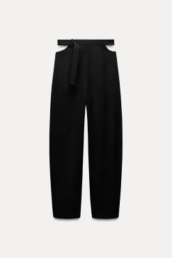 PANTALÓN CUT OUT CON LANA ZW COLLECTION