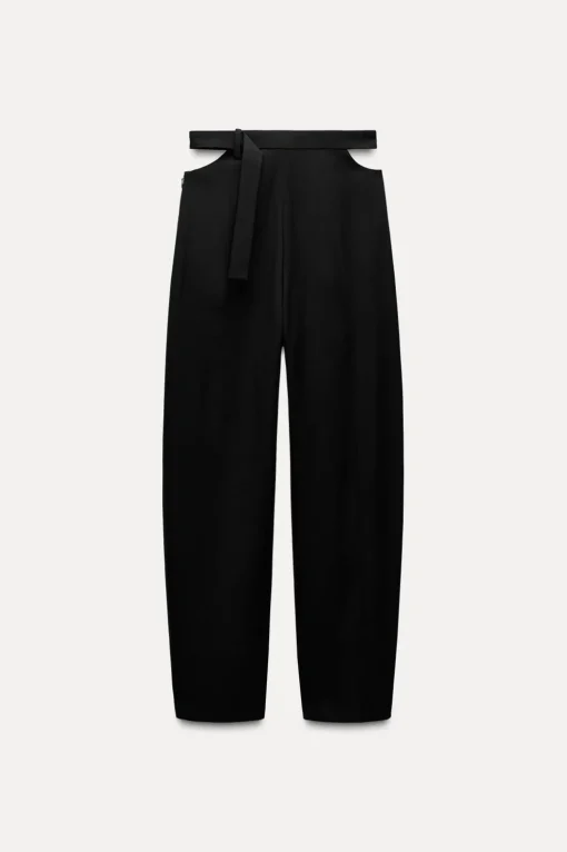 PANTALÓN CUT OUT CON LANA ZW COLLECTION