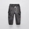 PANTALÓN DENIM CARGO