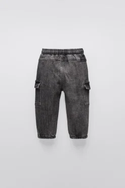 PANTALÓN DENIM CARGO
