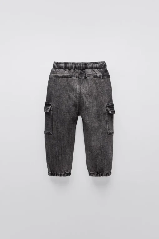 PANTALÓN DENIM CARGO