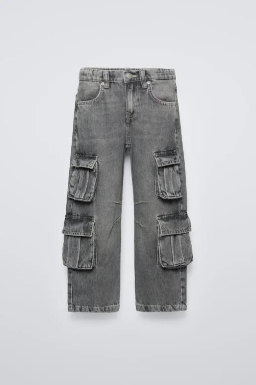 PANTALÓN DENIM MULTIBOLSILLOS