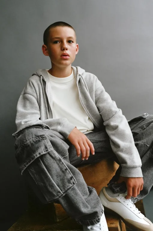 PANTALÓN DENIM MULTIBOLSILLOS
