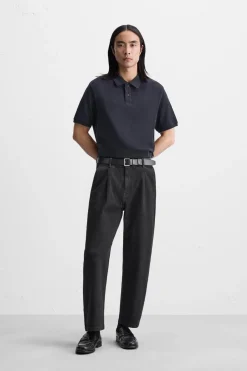 PANTALÓN DENIM PLIEGUES