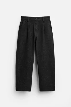 PANTALÓN DENIM PLIEGUES