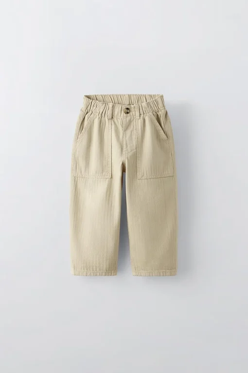 PANTALÓN ESPIGA BOLSILLOS