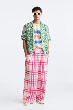 PANTALÓN ESTAMPADO CUADROS LIMITED EDITION