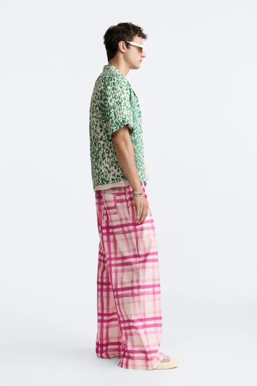PANTALÓN ESTAMPADO CUADROS LIMITED EDITION
