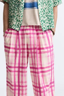 PANTALÓN ESTAMPADO CUADROS LIMITED EDITION